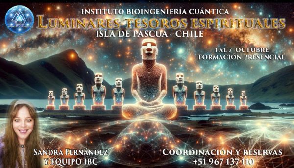 LUMINARES Tesoros Espirituales Chile. 1 al 7 oct 2025