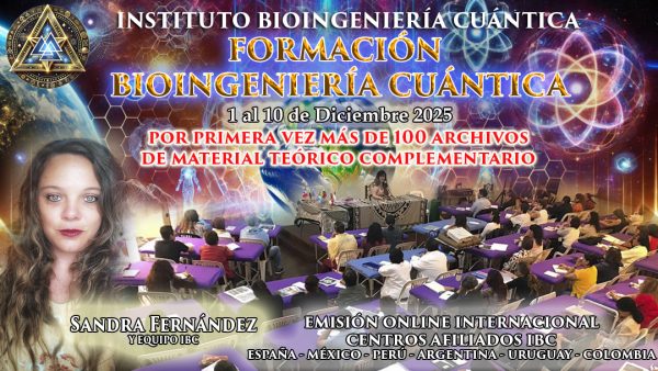 Formación en Bioingeniería Cuántica 1 al 10 diciembre 2025 ACTUALIZACIÓN